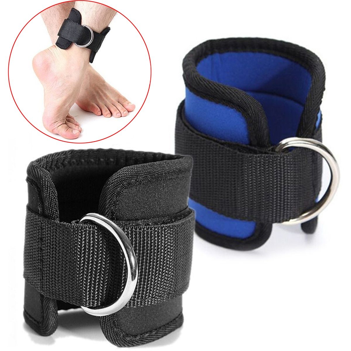 Ankle Strap Buckle Body Building Resistance Band