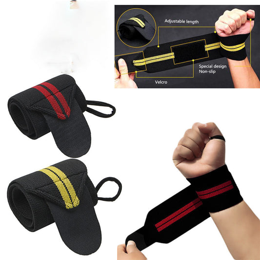 Weight Lifting Strap Fitness Gym Sport Wrist Wrap Bandage Hand Support Wristband