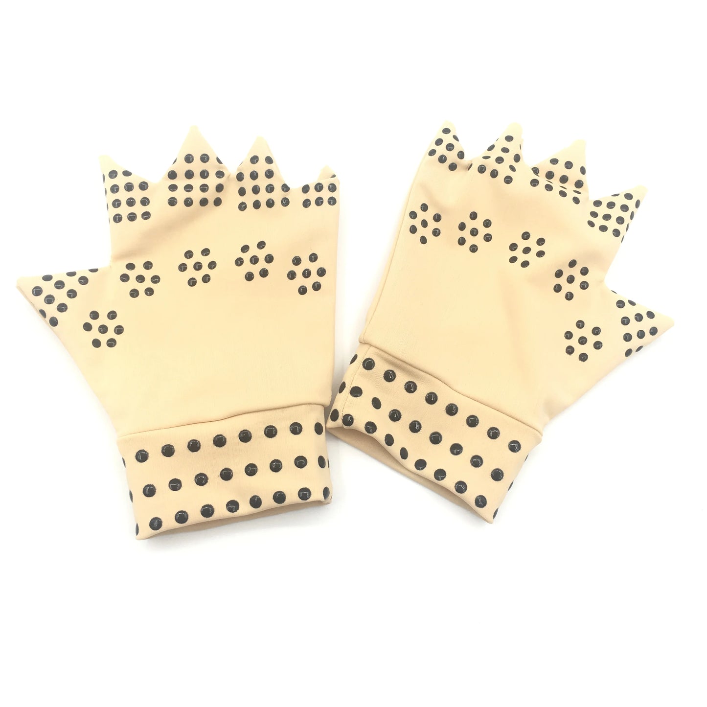 1 Pair Magnetic Therapy Fingerless Gloves Arthritis Pain Relief Heal Joints Braces Supports Health Care Tool Foot Care Tool