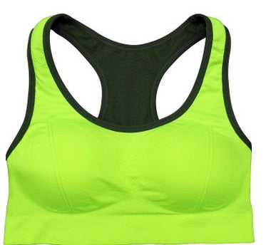 Women sport Bras  Sexy Seamless Yoga Shirts Sport Bra Top Comfortable Bra Push Up for Sports Sleep Fitness Clothing 5 color