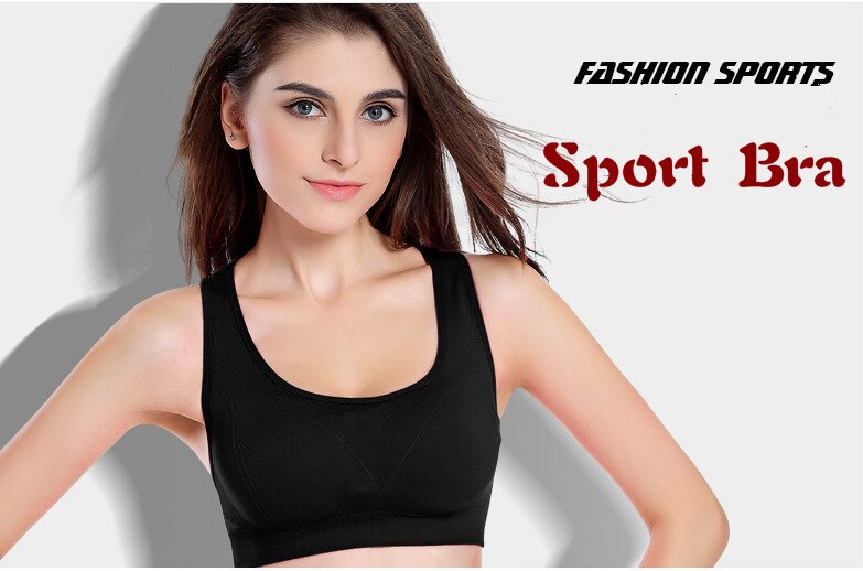 Women sport Bras  Sexy Seamless Yoga Shirts Sport Bra Top Comfortable Bra Push Up for Sports Sleep Fitness Clothing 5 color