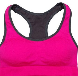 Women sport Bras  Sexy Seamless Yoga Shirts Sport Bra Top Comfortable Bra Push Up for Sports Sleep Fitness Clothing 5 color