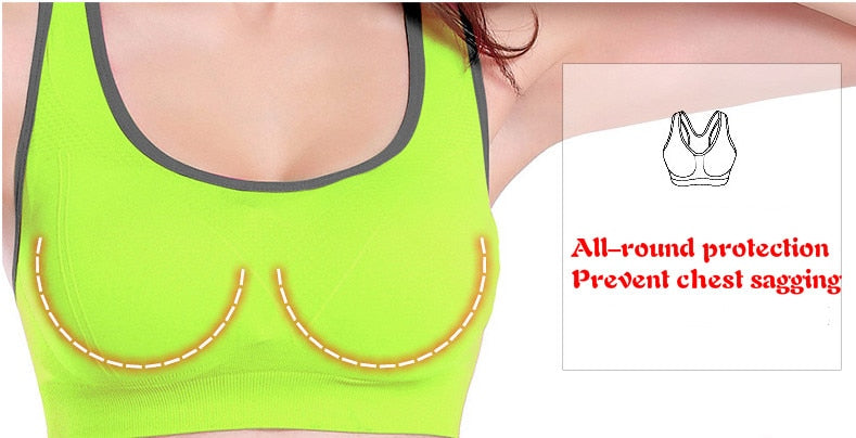 Women sport Bras  Sexy Seamless Yoga Shirts Sport Bra Top Comfortable Bra Push Up for Sports Sleep Fitness Clothing 5 color