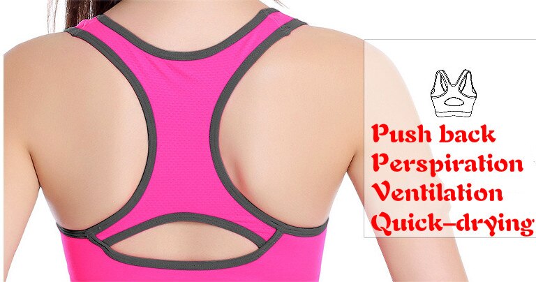 Women sport Bras  Sexy Seamless Yoga Shirts Sport Bra Top Comfortable Bra Push Up for Sports Sleep Fitness Clothing 5 color