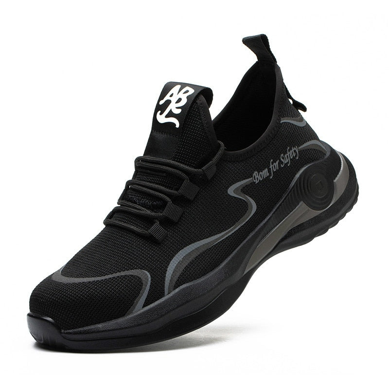 Lightweight Work Shoes Sneakers Puncture-Proof Safety Shoes