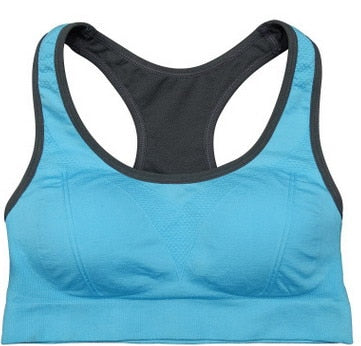 Women sport Bras  Sexy Seamless Yoga Shirts Sport Bra Top Comfortable Bra Push Up for Sports Sleep Fitness Clothing 5 color