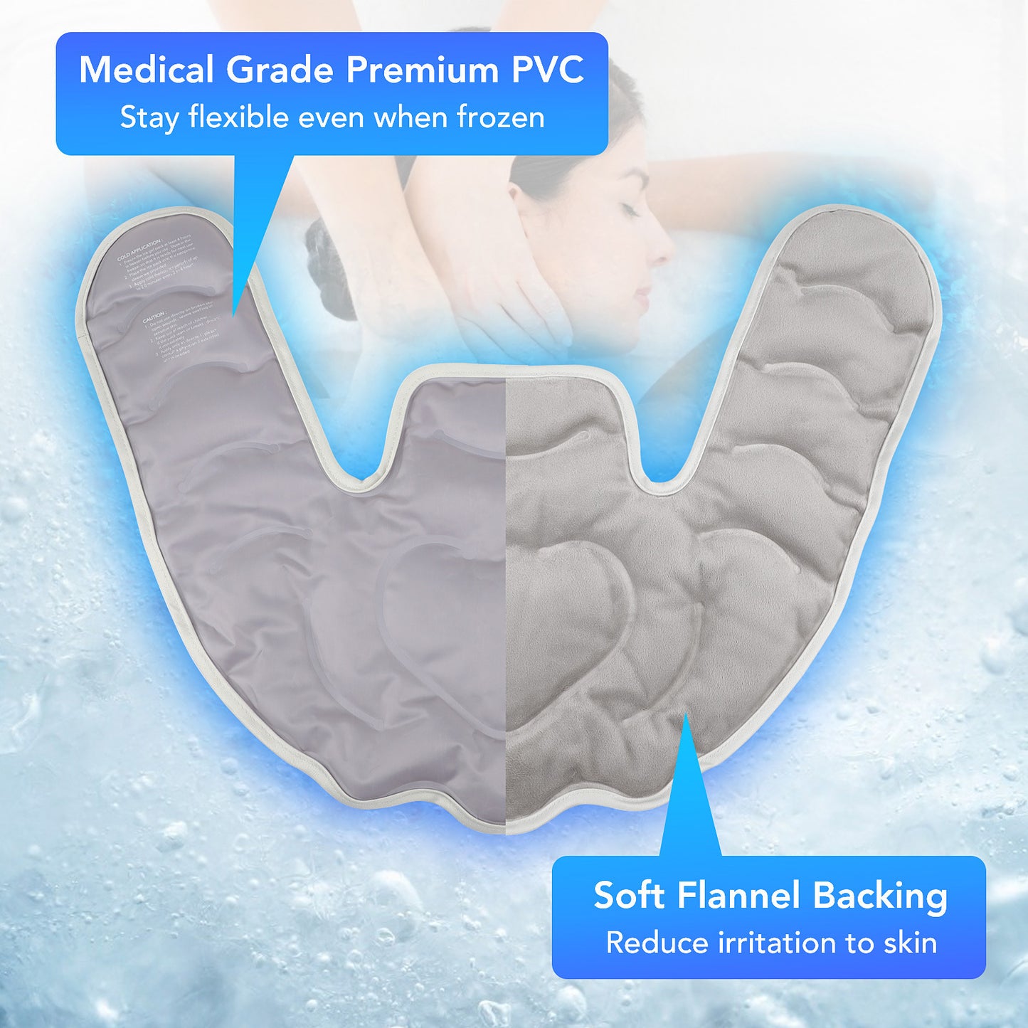 Hailicare Cold And Hot Compress Shoulder And Neck Ice Compress With Gel Health Protector