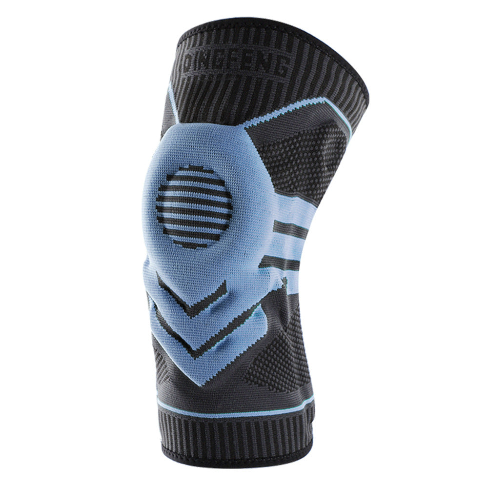 Hailicare Silicone Knee Pads Anti-Slip Anti-Collision Anti-Collision Booster Support Fixator Sports Knee Pads