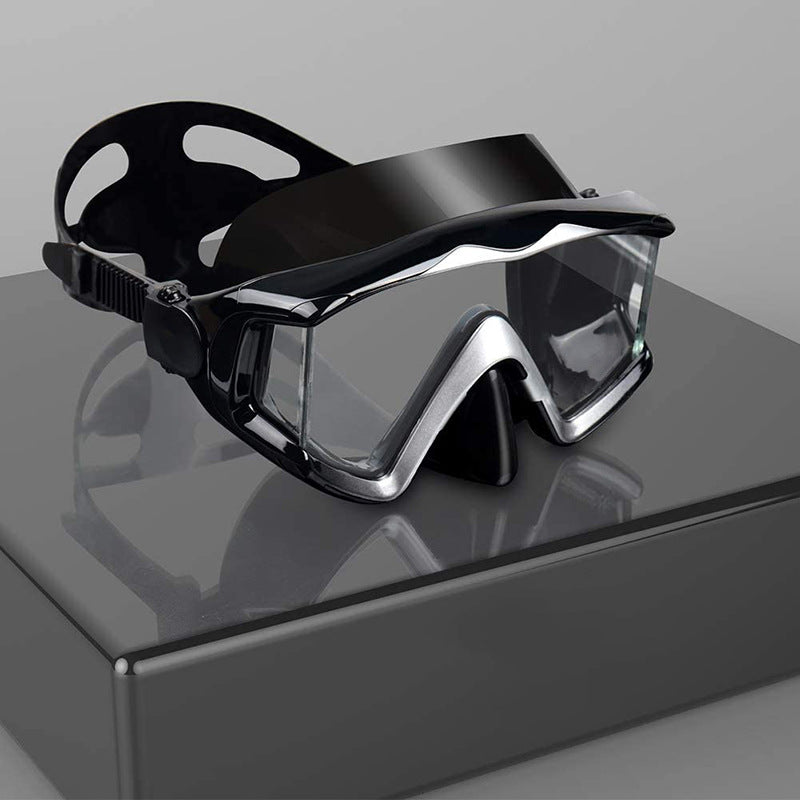 Three-Sided Diving Goggles Freediving Deep Diving Swimming Goggles