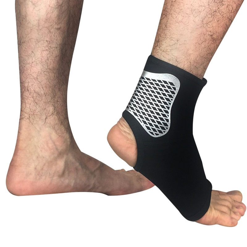 1pcs Ankle Support Compression Strap Achilles Tendon Brace Sprain Protect Ankle Brace Support Pad Adjustable Ankle Protector Football